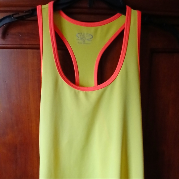 💛🧡 Neon Yellow Tank Top 🧡💛 - Picture 2 of 5